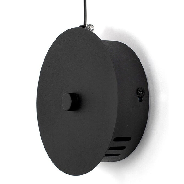 Nowoczesna ledowa lampa wisząca Flat MSE010100384 Moosee 10W 3000K czarna