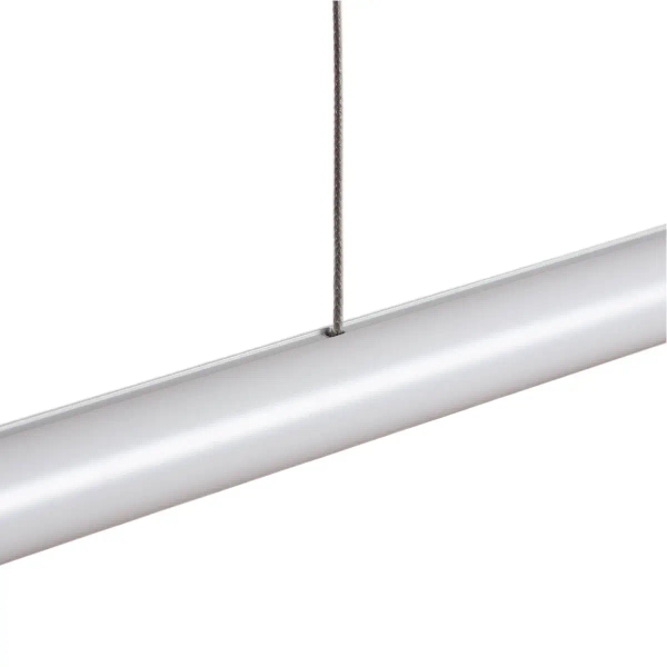Liniowa lampa wisząca Arche ABR-LWL-CCT-ARC-B LED 30W CCT metalowa biała