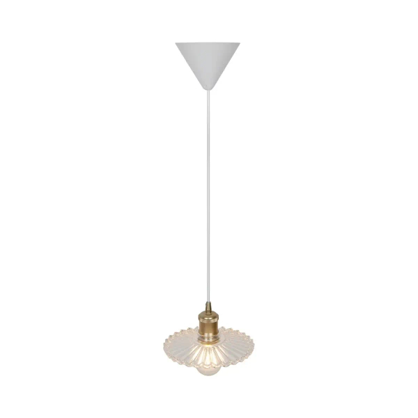 Wisząca lampa nad wyspę TORINA 2213173000 szklana przezroczysta