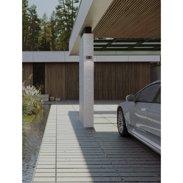 Lampa elewacyjna naścienna DALUNIA LE75210 LED 6W 3000K IP54 rdzawa