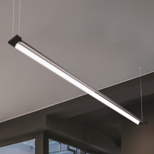 Lampa wisząca Flash AZ5427 LED 54W 4000K półka metalowa czarna