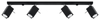 Spot LAMPA sufitowa SL.0459 regulowana OPRAWA metalowe reflektorki czarne