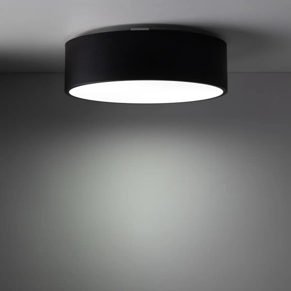 Plafon okrągły do łazienki Livo 10986 IP54 biały czarny