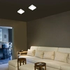 Salonowa lampa sufitowa SHAUN2 71208 LED 15W 3000K kwadratowa biała