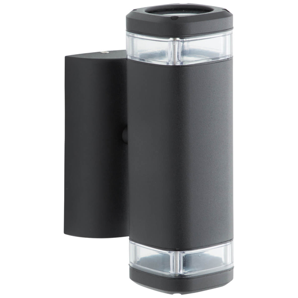 Elewacyjna lampa góra-dół Jandy 90968A06 tuba metalowa IP44 czarna