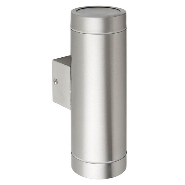 Kinkiet ścienny do salonu Palin XL 98437 metalowy tubka IP44 srebrna