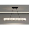 Metalowa lampa wisząca Klavia CGKLAVIA-90-LONG COPEL LED 115W 3000K do salonu czarna