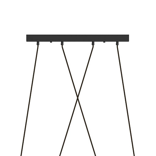 LAMPA wisząca IMBRIA 7957 Nowodvorski metalowa OPRAWA listwa zwis przewody tuby czarne mosiądz