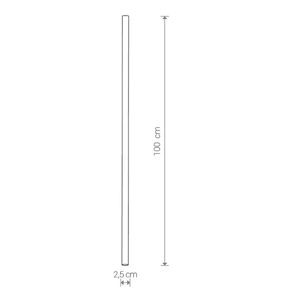 Podłużny klosz Cameleon Laser 10255 Nowodvorski złoty
