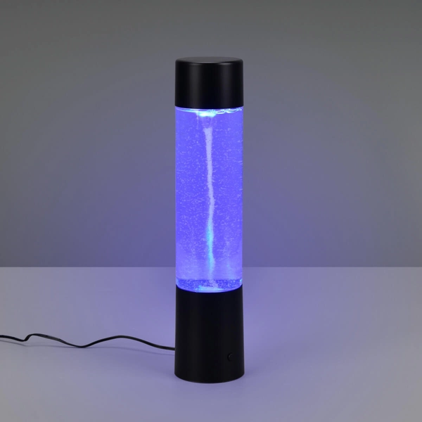 Lampka stolikowa Tornado R50751032 LED 1W funkcja RGB sopelek czarna