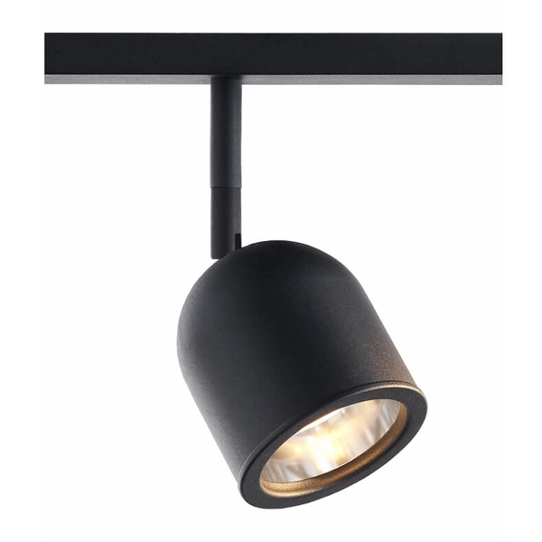 Sufitowa lampa reflektorowa SPARK 50946402 Kaspa do gabinetu czarna