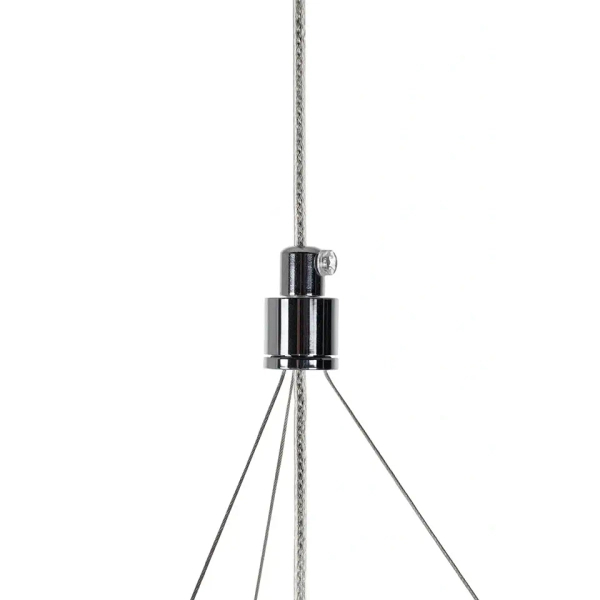 Wisząca lampa AQUA przezroczysta czarna MSE1501100391 1xLED 3W 3000K szklana