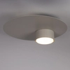 Lampa natynkowa Star 40911 disc plate round do gabinetu szara