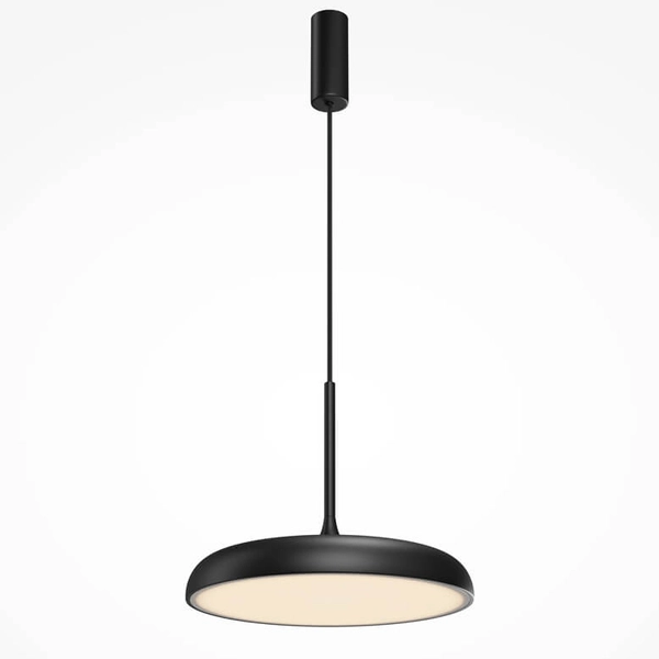 Okrągła lampa wisząca Gerhard MOD189PL-L18B3K1 Maytoni LED 26W 3000K czarna
