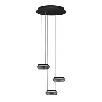 Potrójna lampa wiząca OVANIRA LE45195 LED 24W 3000K czarna