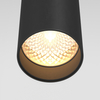 Zwisowa lampa Focus LED P072PL-L12B3K-1 Maytoni 12W 3000K sopel czarna