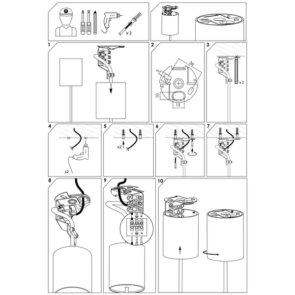 LAMPA wisząca LUKSOR S 8853 Nowodvorski metalowa OPRAWA industrialny ZWIS klatka druciana złota