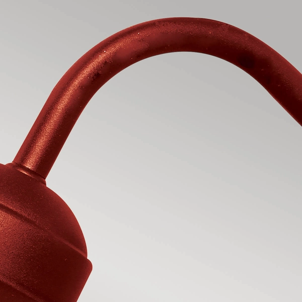 Kinkiet ogrodowy Klampenborg KLAMPENBORG-OXR Elstead IP44 metalowy czerwony