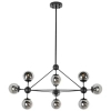 Lampa wisząca Astrifero MSE010100181 szklane kule czarne
