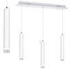 LAMPA wisząca ALBA ML189 Milagro metalowa OPRAWA zwis LED 15W 4000K listwa kaskada tuby sople białe