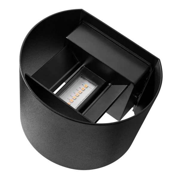 Lampa elewacyjna Milda 2418351003 LED 4,9W 3000K IP44 góra-dół czarny