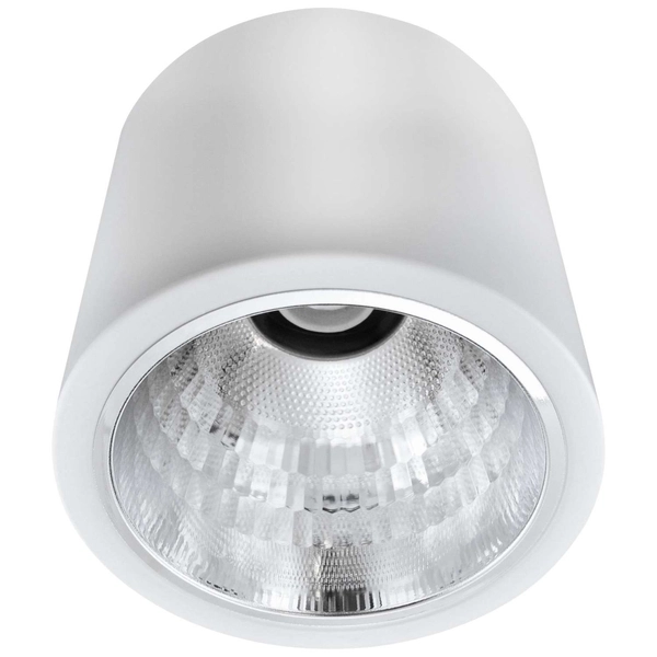 Natynkowa LAMPA sufitowa JUPITER 17 307194 Polux metalowa OPRAWA stropowa DOWNLIGHT tuba biała