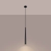 Podłużna lampa wisząca BLISS SL.1462 sopel tuba czarna
