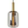 Loftowa lampa wisząca Joanet 45494/01/65 szklana do sypialni złota