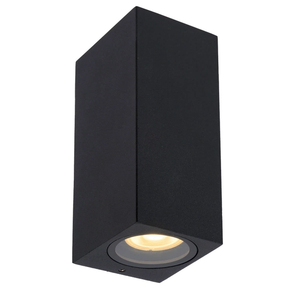 Kinkiet na ścianę ZARO 69800/02/30 Lucide IP44 dół-góra zewnętrzny czarny