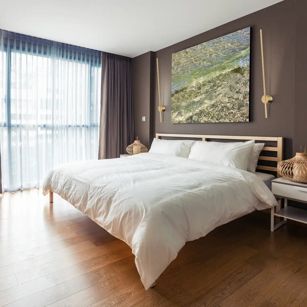 Sypialniany kinkiet Chloe WL0107-GD Yaskr LED 11W 3000K IP44 złoty