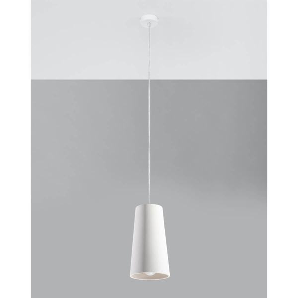 Jadalniana lampa wisząca SL.0849 ceramiczna nad stół biała