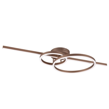 Sufitowa lampa okragła MONTILLA 643010365 LED 54W 2700-6000K pilot brązowy