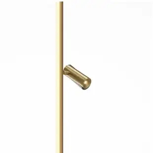 Lampa stojąca do czytania Thin MOD395FL-L28BS3K LED 14W 3000K mosiądz