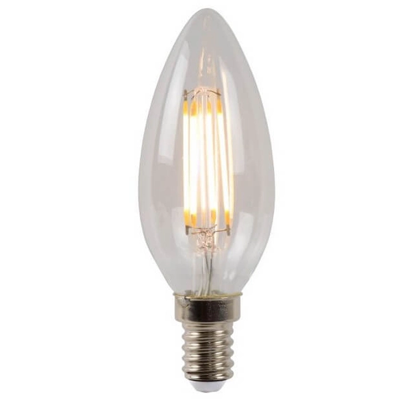 Świecznikowa żarówka Led Bulb 49023/04/60 Lucide E14 4W 2700K 320lm przezroczysta