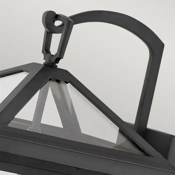 Elewacyjny kinkiet Alford QN-ALFORD-PLACE2-M-MB do ogrodu IP44 czarny