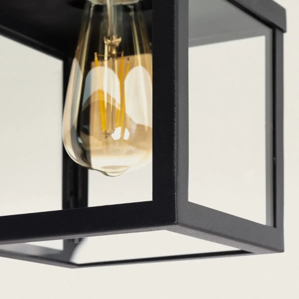 Sufitowa lampa zewnętrzna Gardena Moderno ABR-KZKP-E27 Abruzzo IP44 czarny