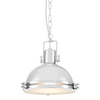 Industrialna LAMPA wisząca NAUTILIUS M 10262103 Kaspa metalowa OPRAWA na łańcuchu ZWIS okrągły chrom