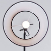 Lampa stojąca jadalniana Zyta AZ1849+AZ2600 regulowana z abażurem czarna