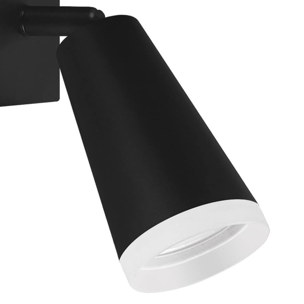 Regulowana lampa ścienna Sana 4142 Ideus punktowa czarna