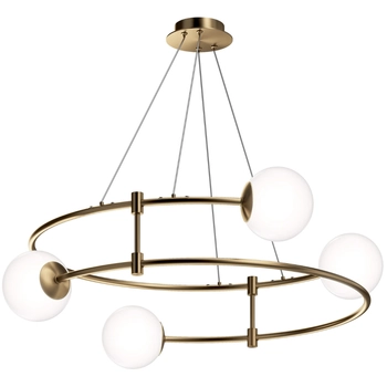 Lampa wisząca Balance MOD317PL-04G kule balls złota