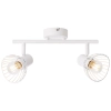 Lampa sufitowa podwójna Elhi 71913/05 regulowana biała