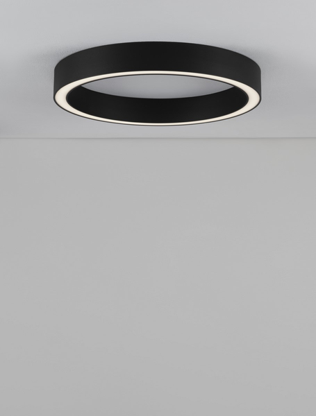 Ledowa lampa sufitowa Milpa LE43277 Luces Exclusivas 40W 3000K czarna