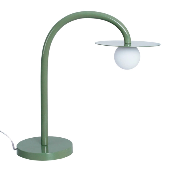 Stolikowa lampka Enigma T0059 Maxlight LED 2W 3000K kula zielona