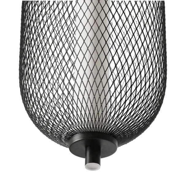 Industrialna lampa wisząca Puma 31-35349 LED 10W 3000K owalna czarny