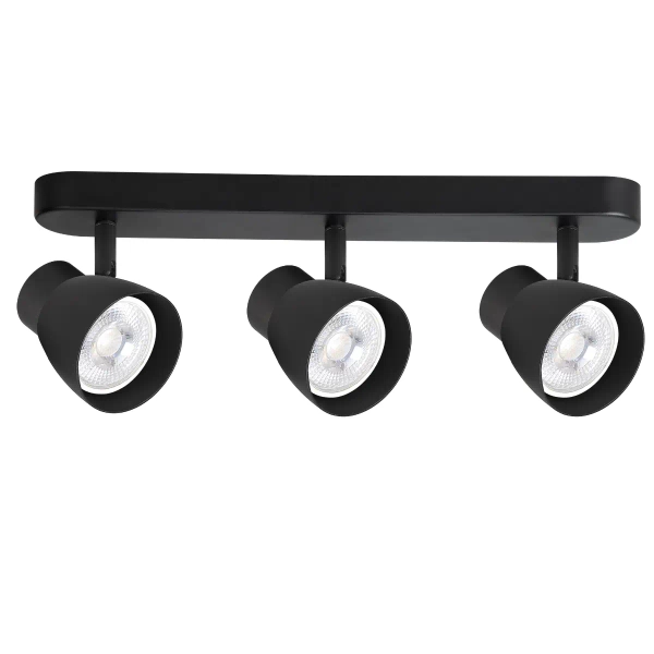 Regulowana sufitowa lampa Dravo LP-9523/3WS BK potrójna czarna