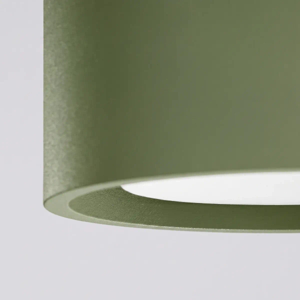 Plafon do salonu MODO oliwkowy SL.2463 2xGx53 metalowy downlight