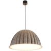 Lampa wisząca z kloszem Felt ST-10267P-S grey Step materiałowa szara