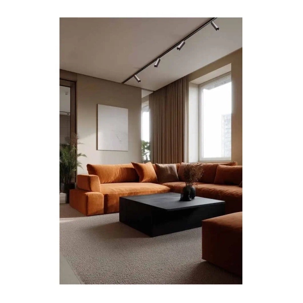 Regulowana lampa do szyn SIGMA TRACK NIKO AZ7044 LED 8W 3000-6000K tytan