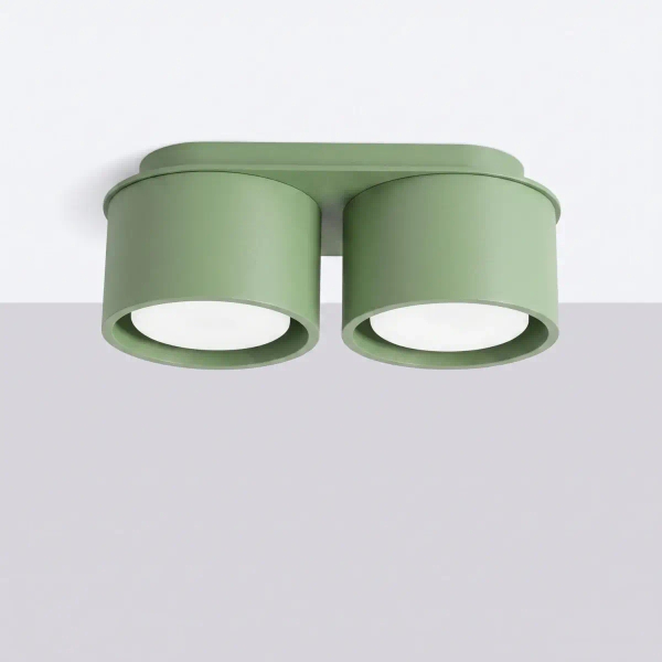 Sufitowa lampa metalowa MODO szałwiowa SL.2471 2xGx53 tubki