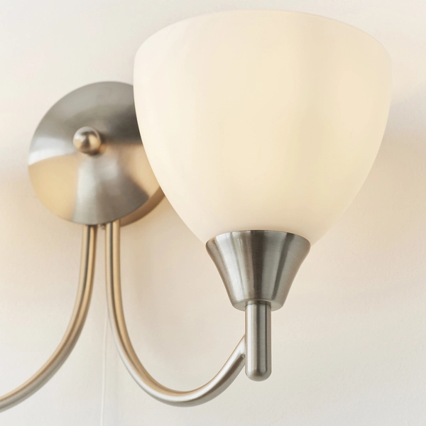 Podwójny kinkiet Alton 1805-2SC Endon kielich do jadalni chrom